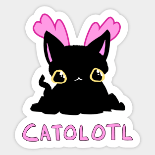 Kitten Catolotl Sticker